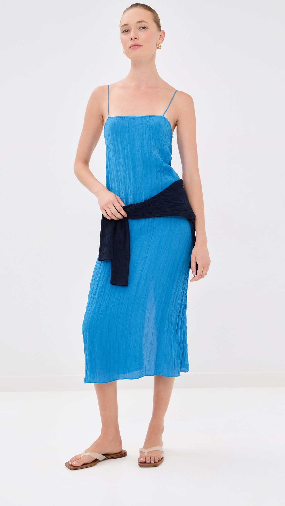 The Crinkle Slip Dress | Shopbop