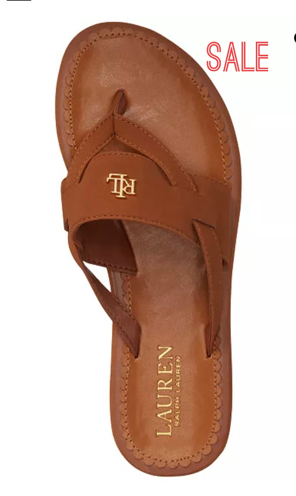 #RalphLauren sandals on sale for $42! Hurry!! @Macys #sandals 

#LTKSaleAlert #LTKOver40