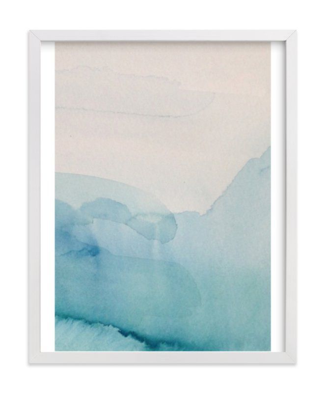 "Lands 1" - Painting Limited Edition Art Print by Nell Waters Bernegger. | Minted