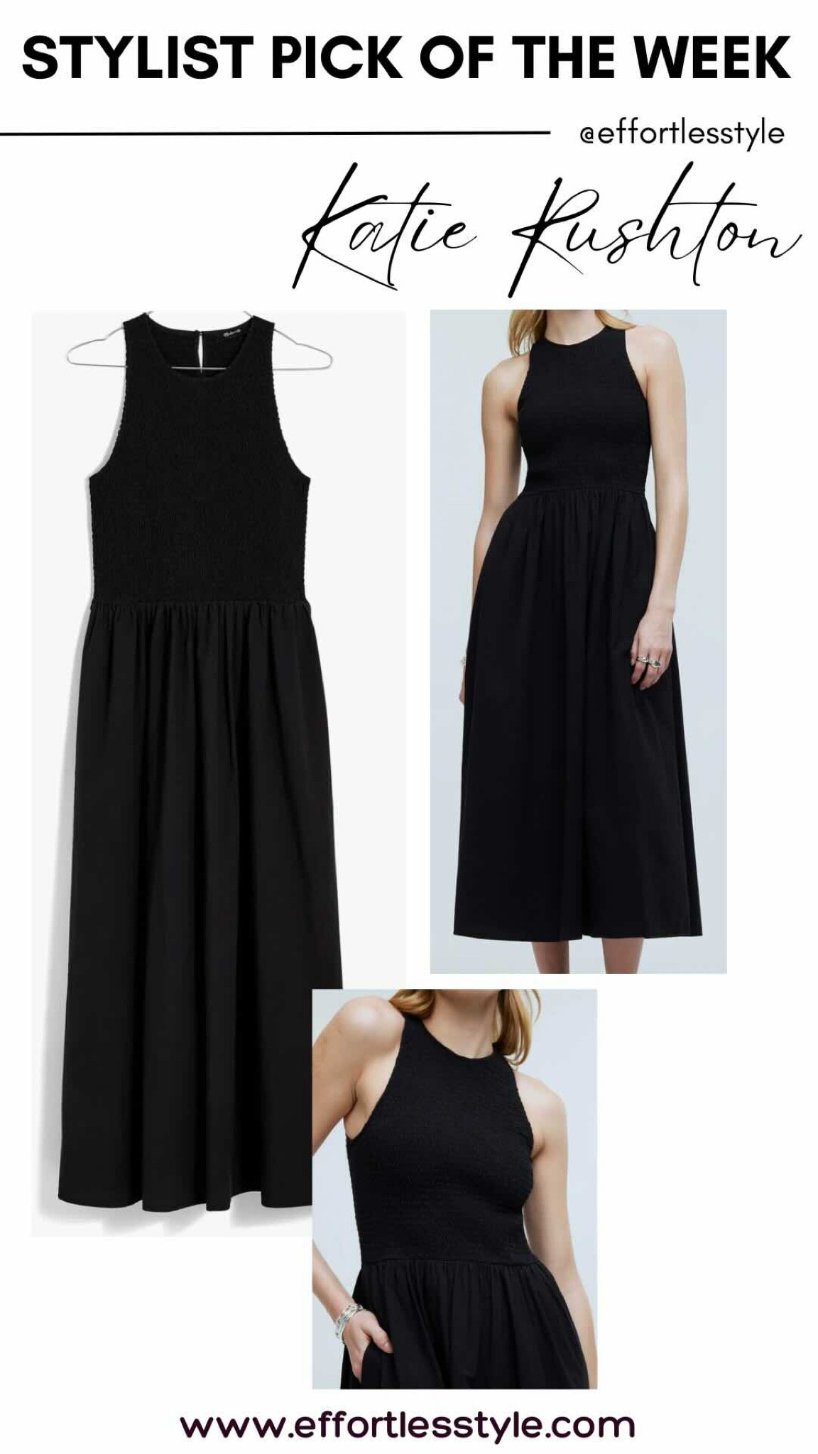 Summer dress we are loving 🖤

#LTKSeasonal #LTKstyletip #LTKover40