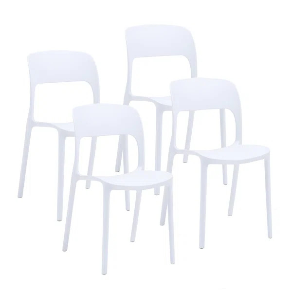 Seaham Stacking Side Chair (Set of 4) | Wayfair North America