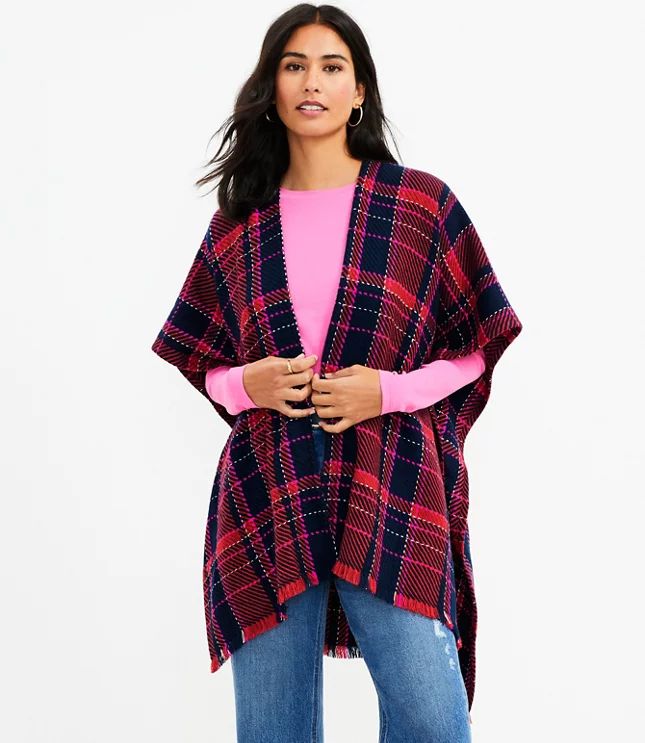 Plaid Wrap | LOFT