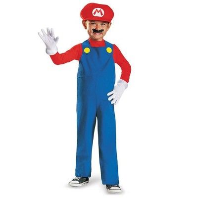 Toddler Super Mario Halloween Costume Jumpsuit | Target