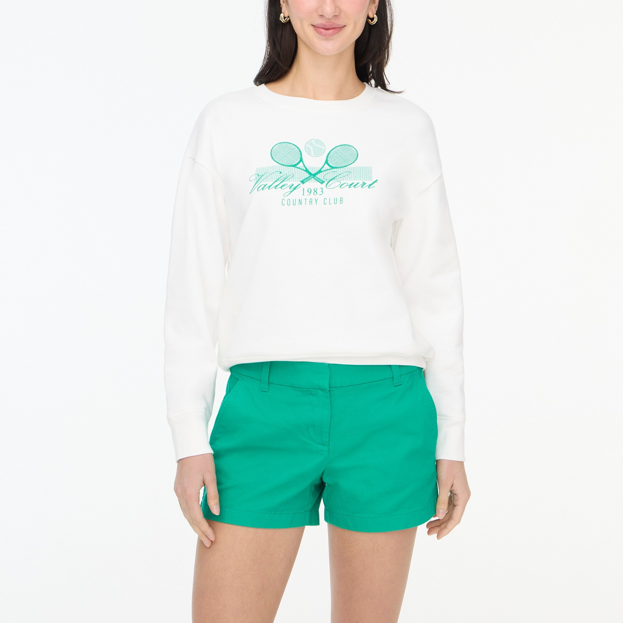 Tennis sweatshirt | J.Crew Factory
