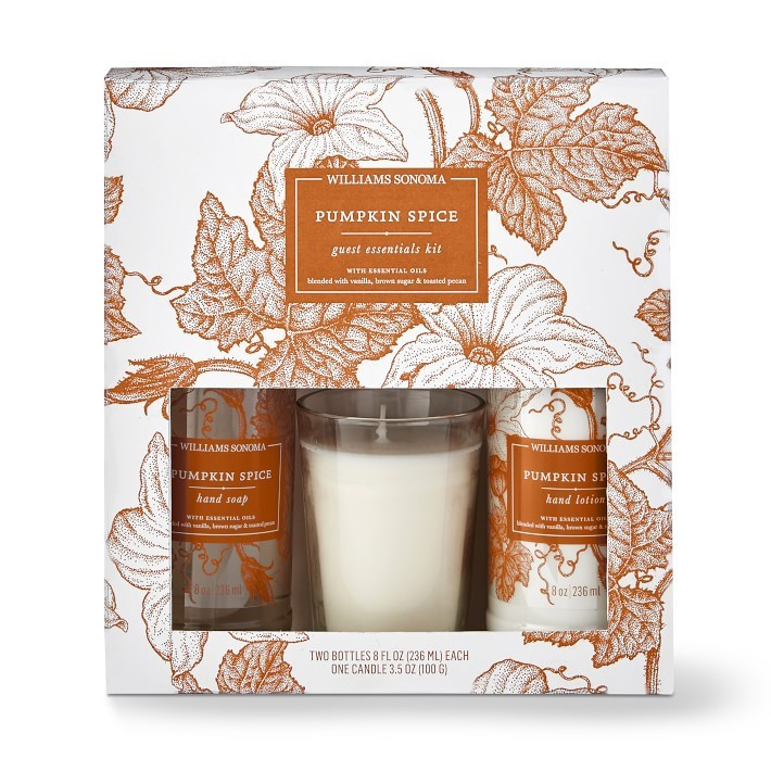 Williams Sonoma Pumpkin Spice Guest Set | Williams-Sonoma