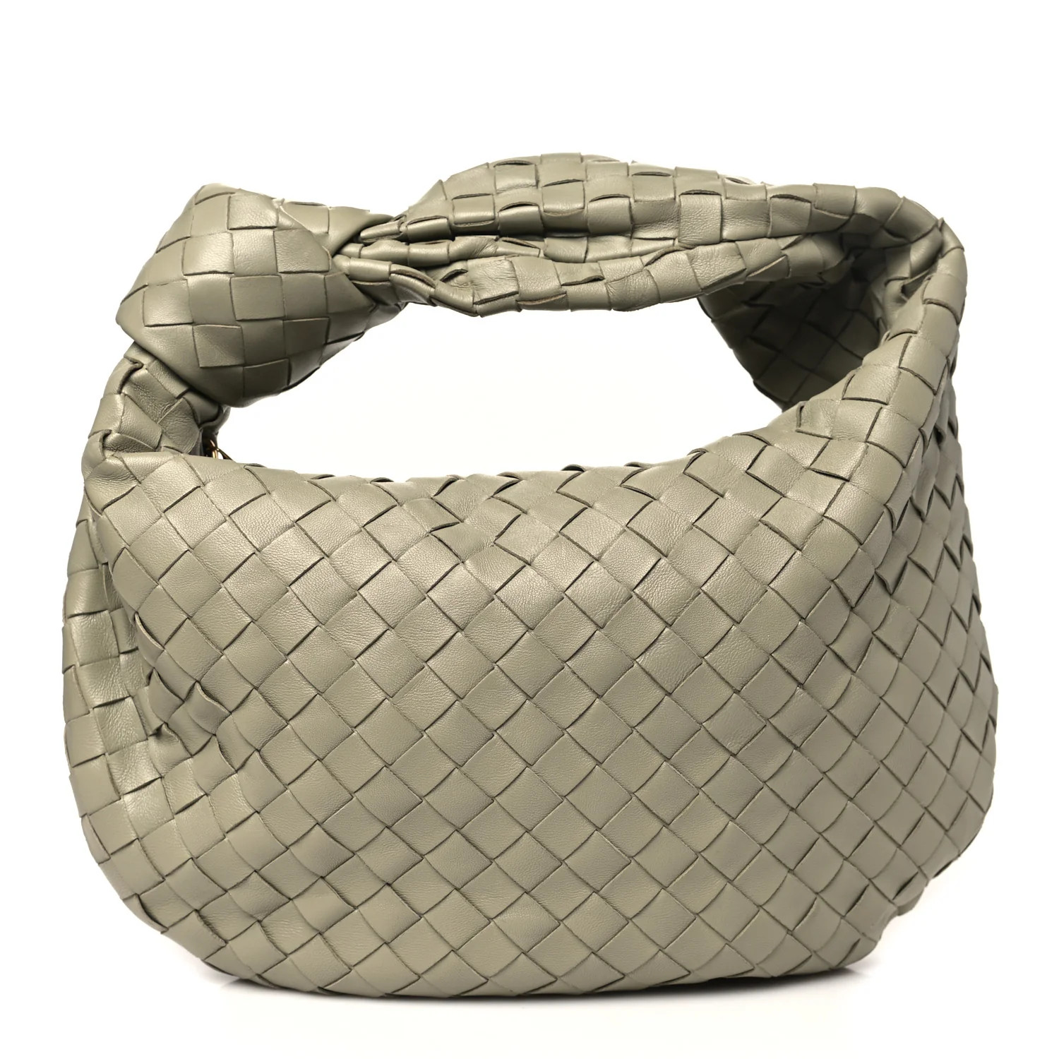 Bottega Veneta Nappa Intrecciato Teen Jodie Hobo Travertine 1739701 | FASHIONPHILE (US)