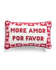9x15 More Amor Needlepoint Pillow | Throw Pillows | Marshalls | Marshalls