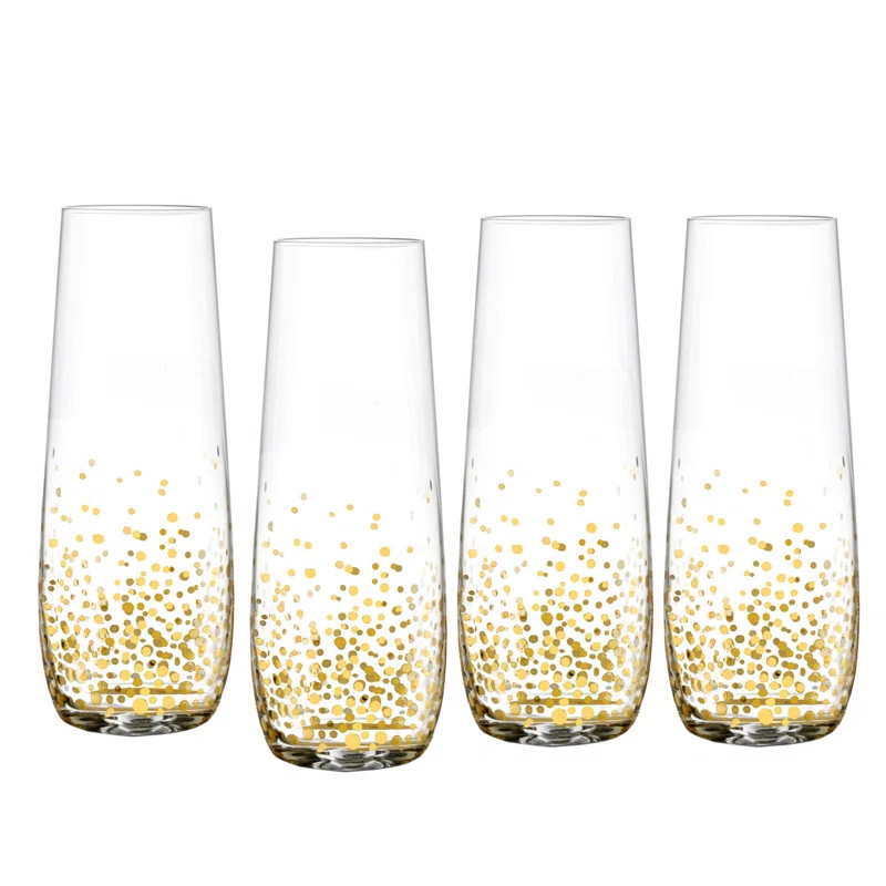 Luster 10 oz. Stemless Wine Glass | Wayfair North America