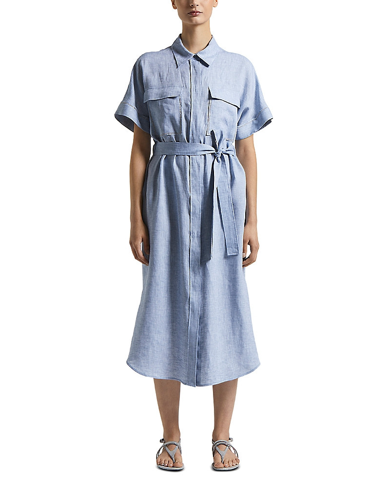 Peserico Button Front Dress | Bloomingdale's (US)