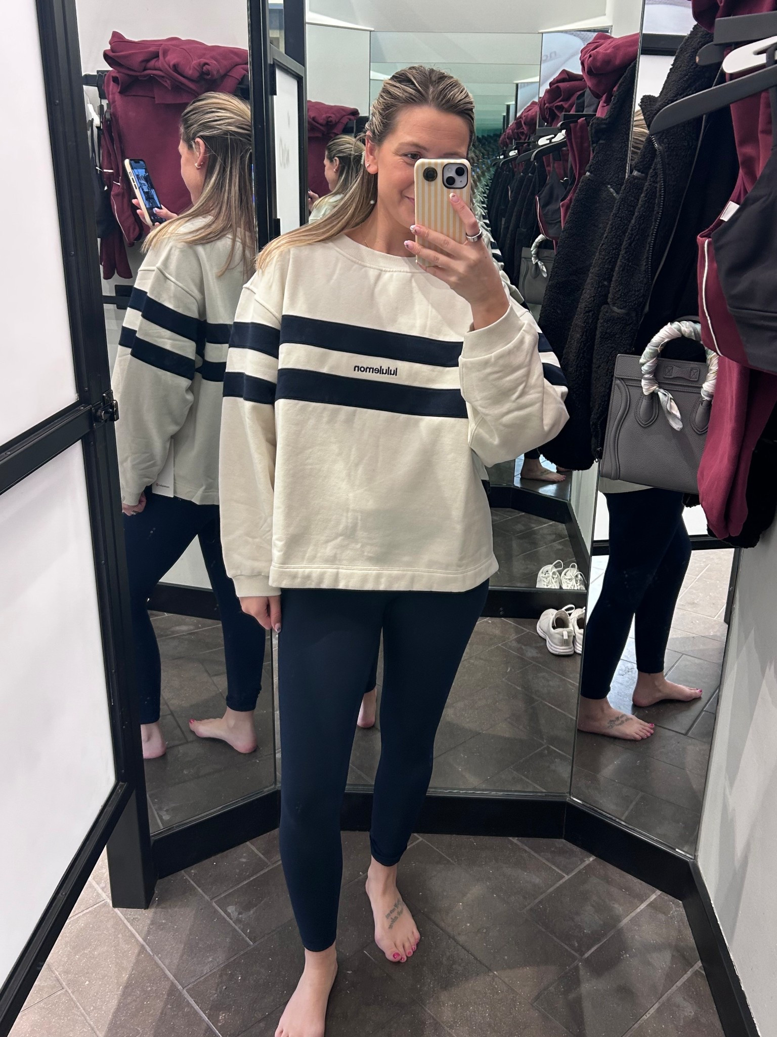 instant “add to cart” 
💙🦋🔹🌀🩵
XS top | 6 in bottoms 

#LTKootd