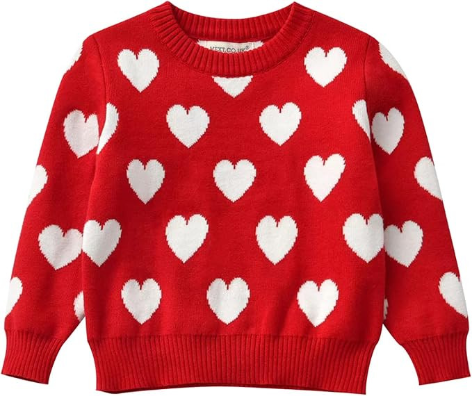 GRNSHTS Baby Girls Loose Long Sleeve Knit Sweater | Amazon (US)