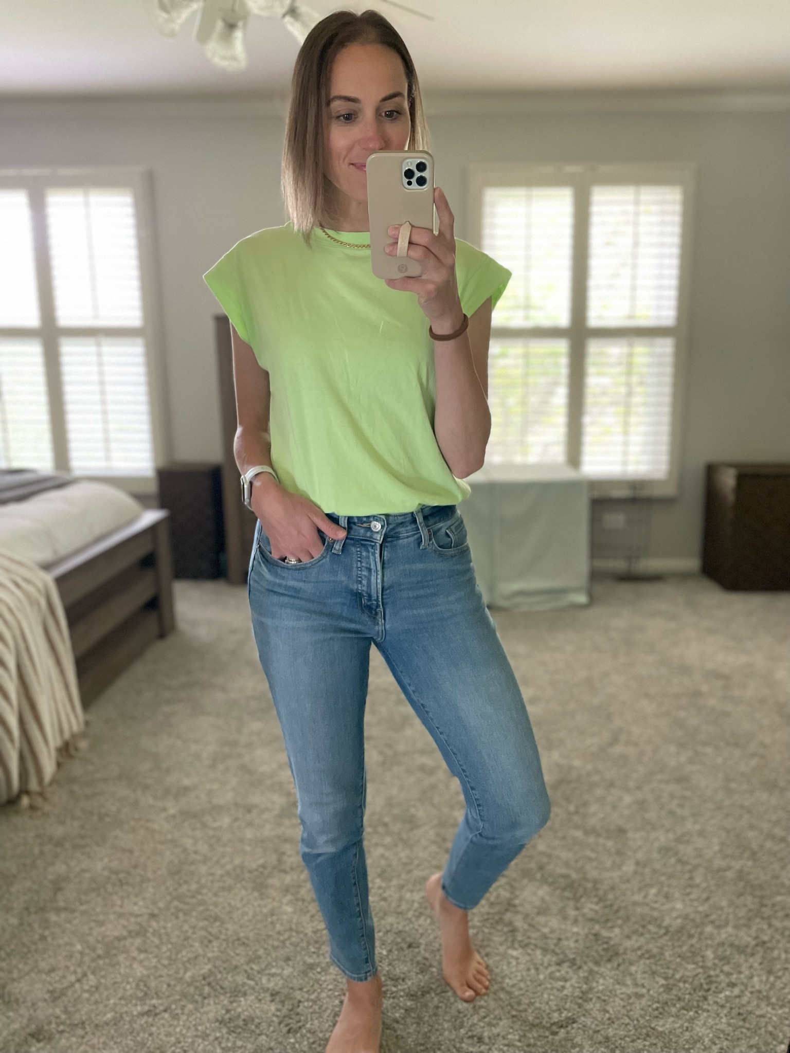 Such a good basic yet elevated tee from Target! I now own this in 4 colors. I size down to an XS and would recommend doing so if you’re between sizes  

#LTKStyleTip #LTKFindsUnder50 #LTKSeasonal