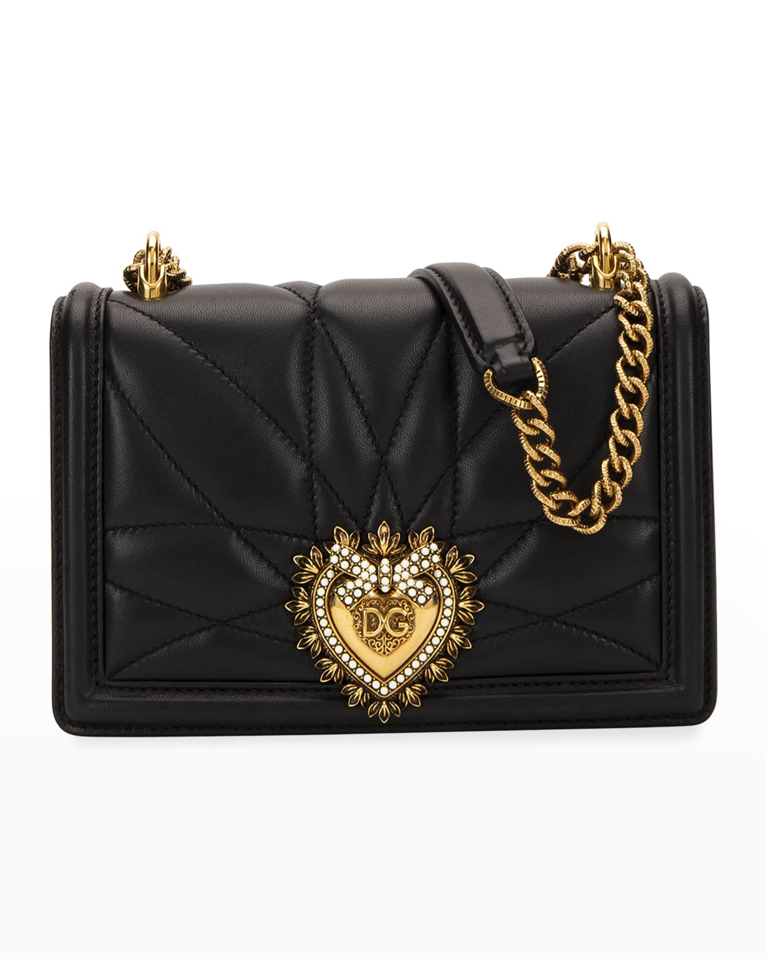 Devotion Mini Quilted Leather Crossbody Bag | Neiman Marcus