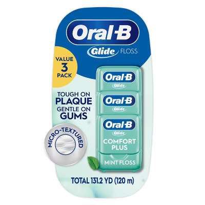 Oral-B Glide Pro-Health Comfort Plus Dental Floss - Extra Soft - 3pk | Target