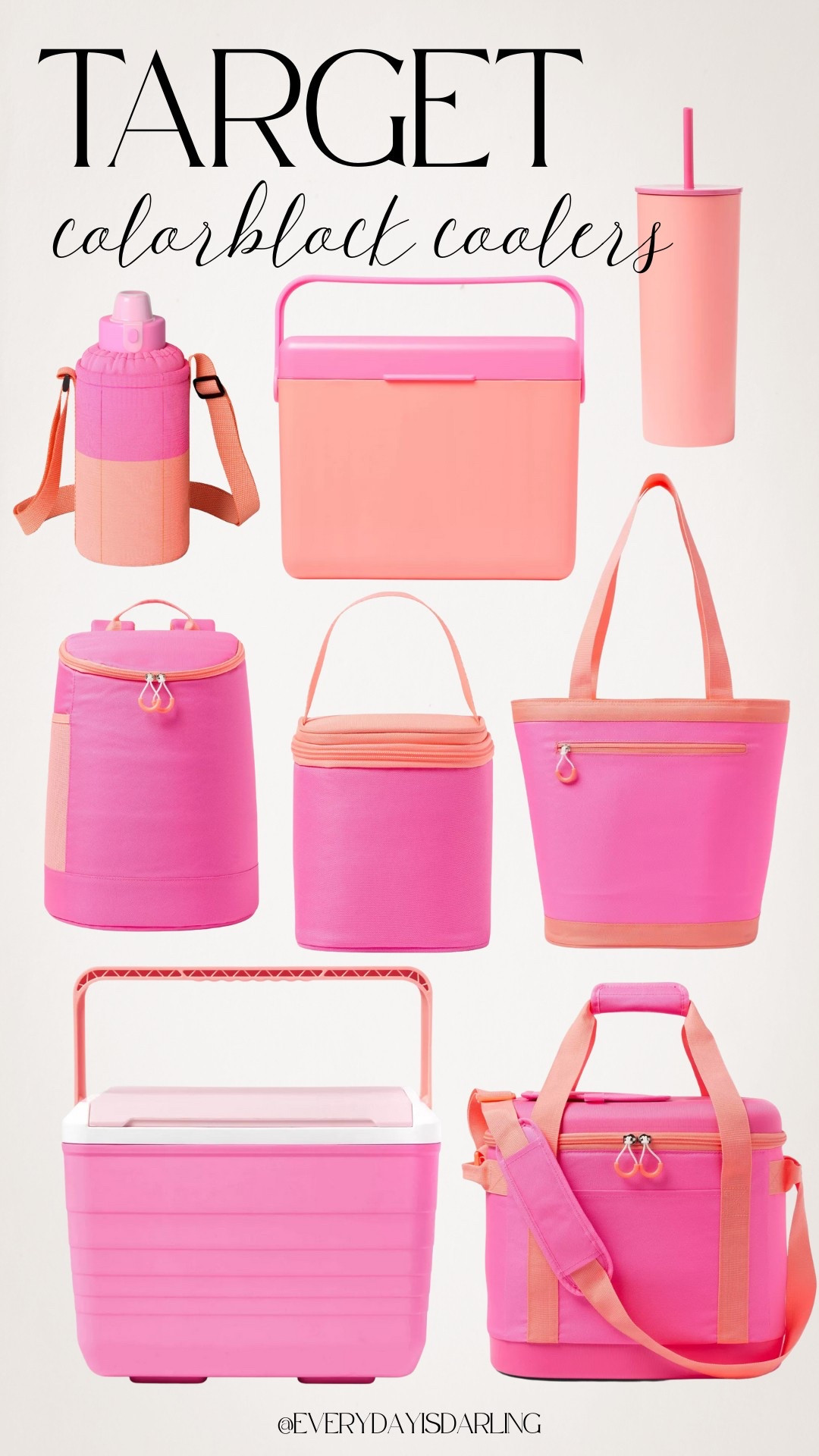 Summer’s calling, and she’s wearing pink! New Sun Squad color block coolers just dropped at Target — perfect for beach days, pool parties, and all the pink-coded plans. 💕🎀👙

#TargetFinds #SunSquad #TargetStyle #SummerReady #PoolPartyEssentials #BeachDayMustHaves #CoolerGoals #PinkVibes #SummerAtTarget
