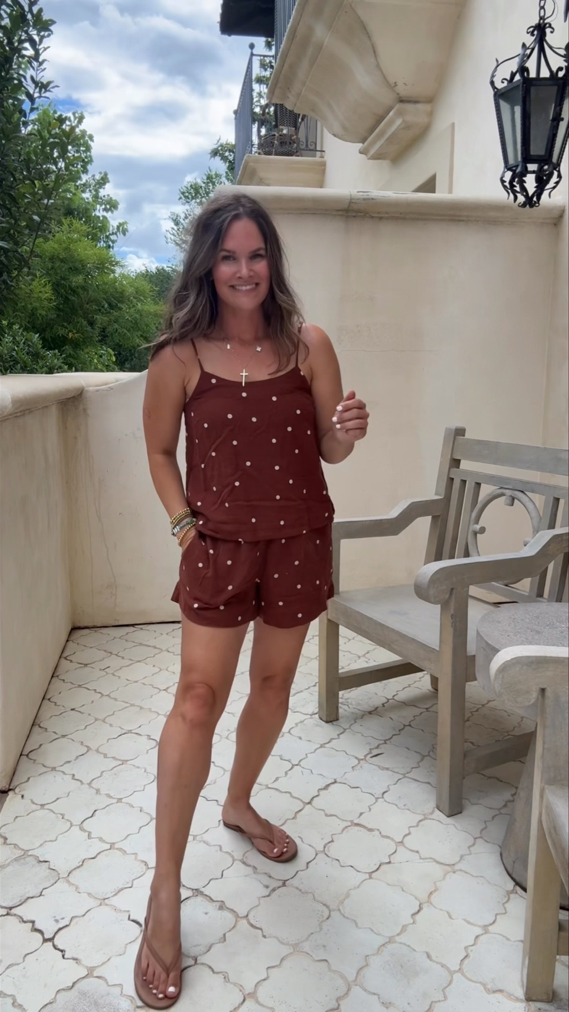 This set! Polka dots are trending. So easy to have an instant outfit.

#LTKootd #LTKmomlife #LTKSeasonal