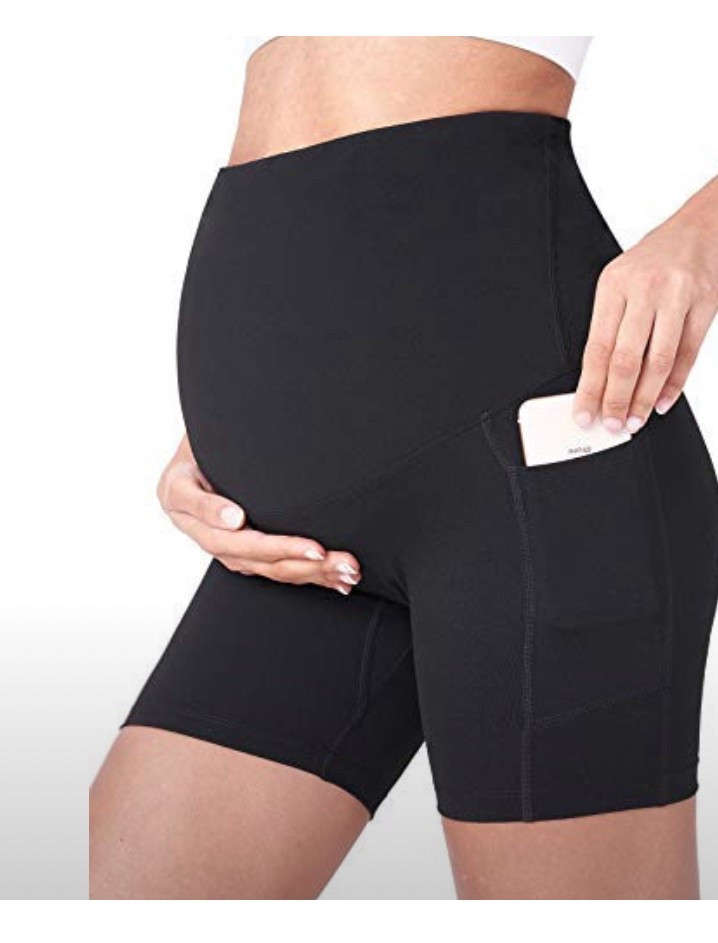 Love maternity yoga shorts for keeping the baby bump supported for travel and everyday 😍🤰🏾 #maternity #babybump #yogashorts 

#LTKBump #LTKTravel #LTKStyleTip