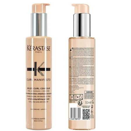 Kerastase Curl Manifesto Gelee Curl Contour Defining Gel-Cream For Curly Very Curly and Coily Hair 5.1 oz | Walmart (US)