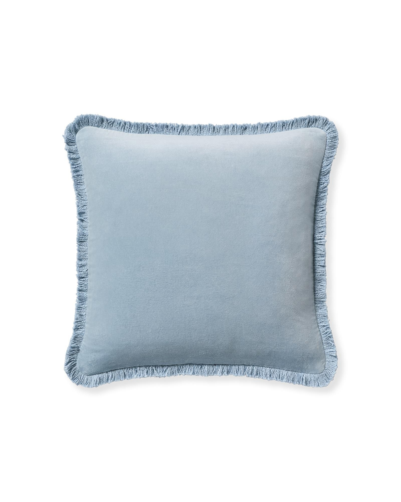 Bowden Velvet Pillow Cover | Serena and Lily