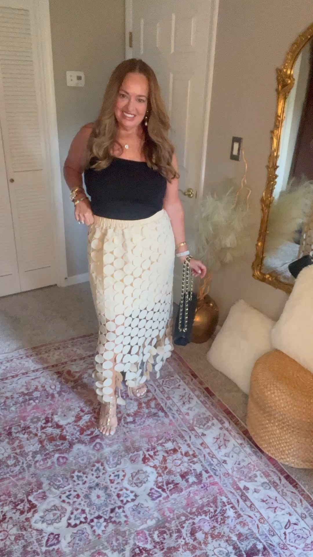 Womens Hollow Out Maxi Skirts Summer High Waisted Boho Fringe Hem Long Skirt. Special Occasion, Date night. Resort wear.

#LTKWedding #LTKStyleTip #LTKParties