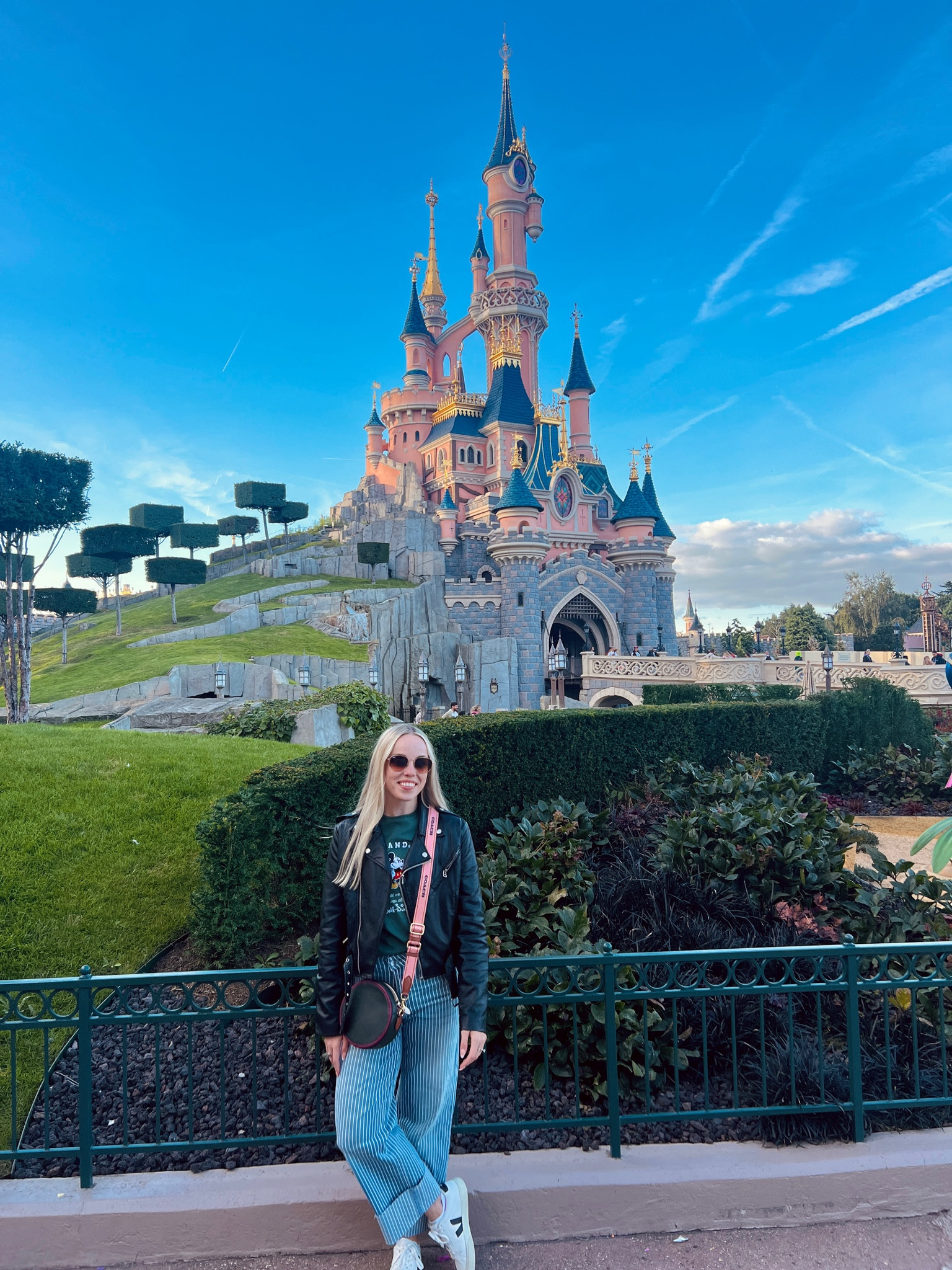 Linking all the outfits I wore in Europe for the past two weeks. Obsessed with this outfit I put together for Disneyland Paris! 

#disneyfit #disneyoutfit #disneylandparis  #disneyparis #disneyootd #disneyparks 

#LTKStyleTip #LTKFindsUnder100 #LTKItBag