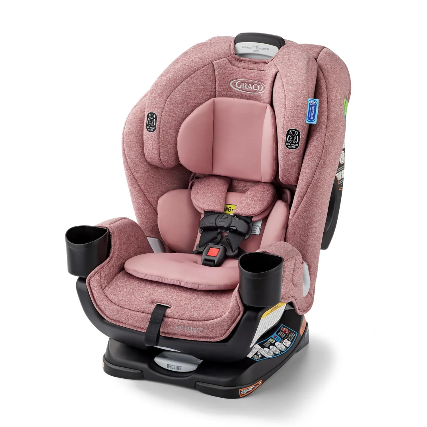 Graco Extend2Fit 3-in-1 Car Seat, Talia, Pink | Walmart (US)