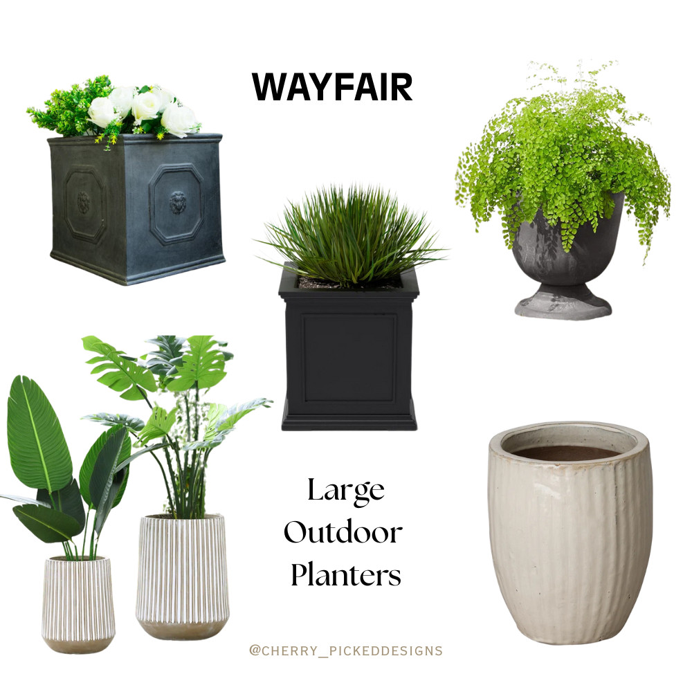 🌿 Green up your outdoor space without breaking the bank! 🌿 Just spotted some fantastic deals on large outdoor planters from Wayfair, all within the $50-$100 range! Perfect for adding a statement to your patio, porch, or garden. Imagine lush greenery overflowing from these beauties! Tap the link in bio to explore these affordable finds and bring your outdoor oasis to life. 

#OutdoorPlanters #LargePlanters #WayfairDeals #AffordableDecor #OutdoorDecor #PatioStyle #GardenInspiration #HomeDecorOnABudget #LinkInBio #GreenThumb #OutdoorLiving 

 #LTKSeasonal #LTKFindsUnder50 #LTKFindsUnder100