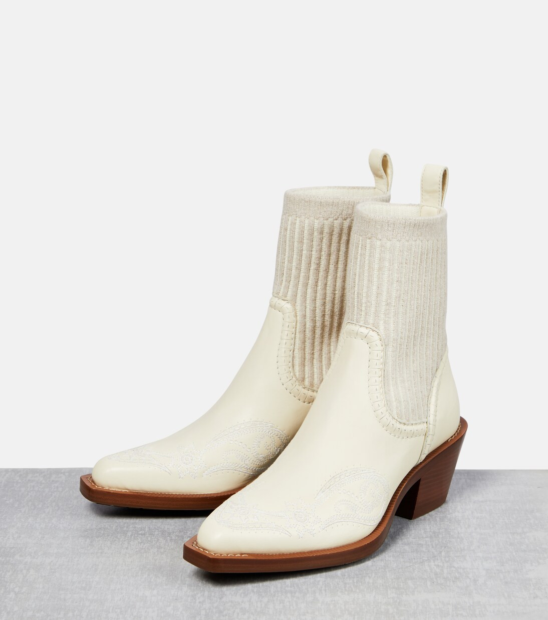 Nellie leather ankle boots | Mytheresa (US/CA)