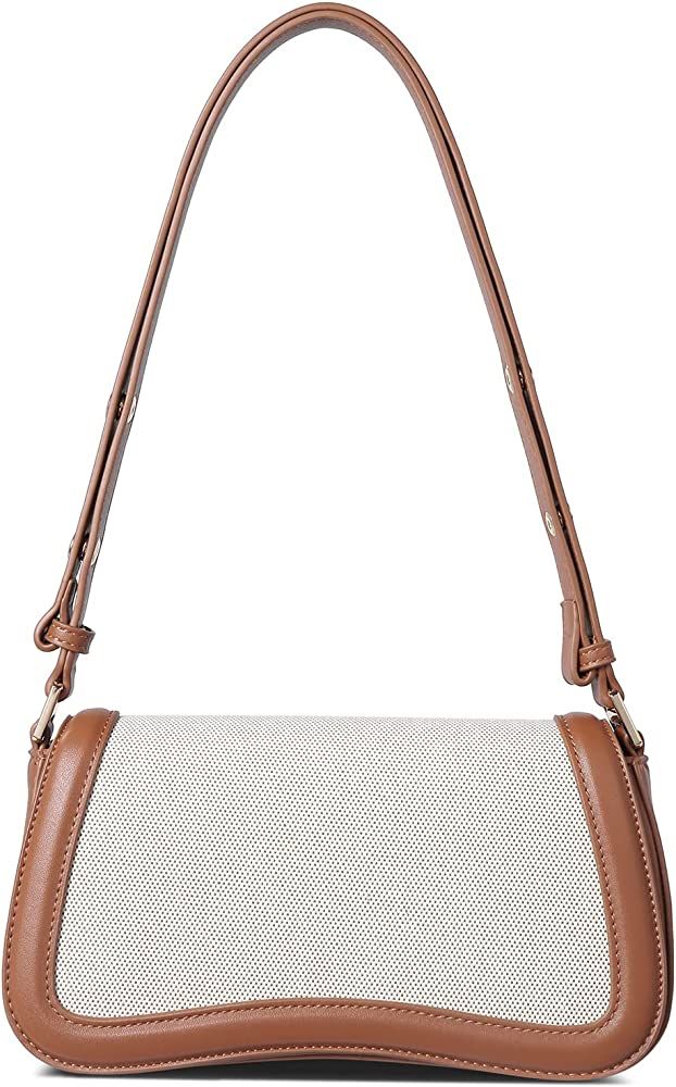 CLUCI Small Shoulder Bags,Purses for Women Vegan Leather Handbag Clutch Crossbody Hobo Purse | Amazon (US)