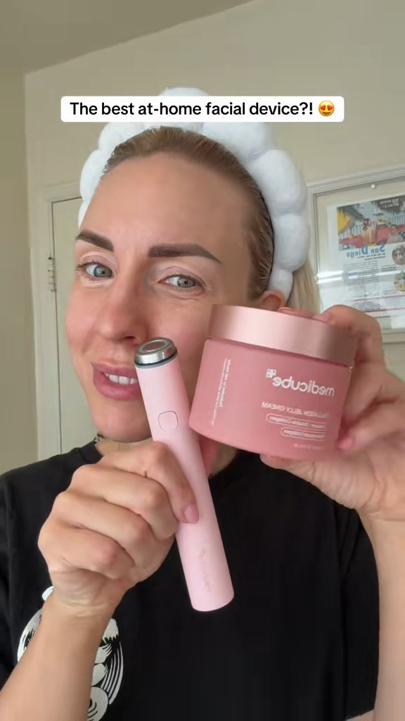 My favorite mini at-home facial device right now.

The Medicube Booster Pro Mini helps my skincare absorb better and leaves my skin looking smoother, hydrated, and super glowy. Such an easy way to upgrade your skincare routine at home.

#ltkskincare #ltkwellness #koreanskincare #beautydevice #glowingskin #skincarefavorites #ltktrending #skincaretools #selfcareroutine #beautyroutine 

#LTKHome #LTKBeauty #LTKSpringSale