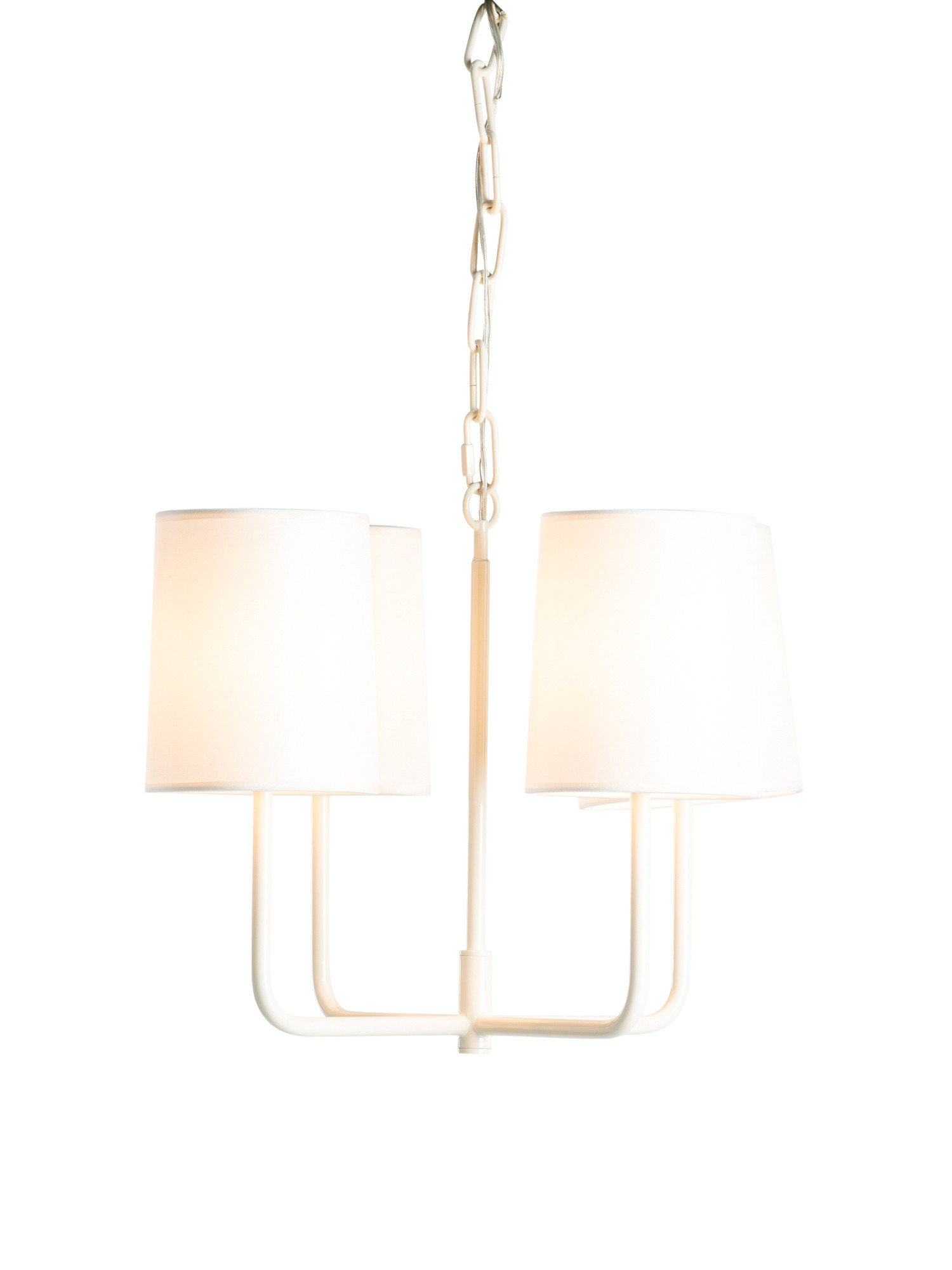 14.75x15.75 Go Lightly Chandelier With Silk Shades | Marshalls