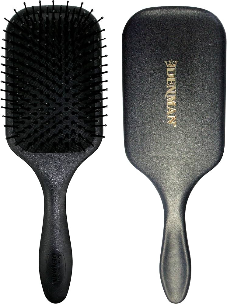 Denman Gentle Paddle Hairbrush for Comfortable Detangling, Blowdrying and Styling | Amazon (US)
