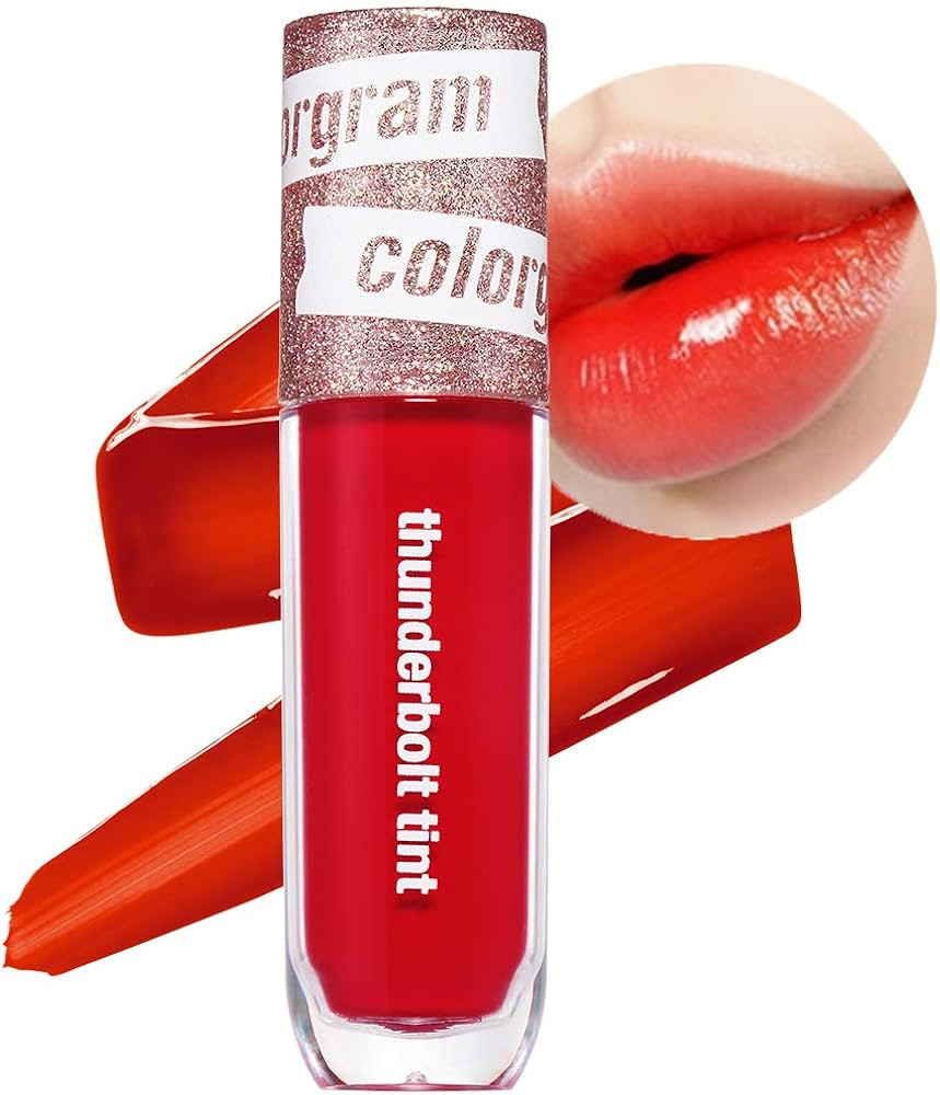 COLORGRAM Thunderbolt Tint Lacquer - True Beauty K-Drama Makeup, Glossy Long Lasting Moisturizing... | Amazon (US)