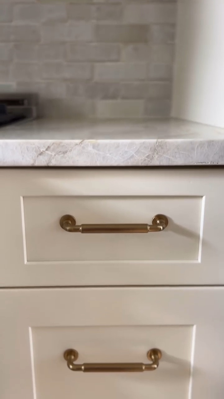 So many questions on these cabinet pulls in the comments on this reel 🤍 we chose the honey bronze finish in all and couldn’t be happier. 

The cabinet pulls come in multiple sizes-Remember to follow the 1/3 rule when choosing a size!

#LTKHome