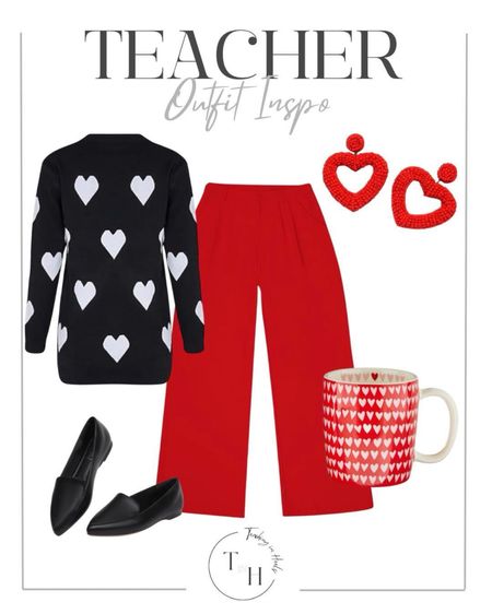 DEALS all around on this Valentine’s Day inspired teacher OOTD. The sweater, pants and loafers are all on limited-time deals, and the earrings and mug are already a great price!


#LTKstyletip #LTKsalealert #LTKfindsunder50