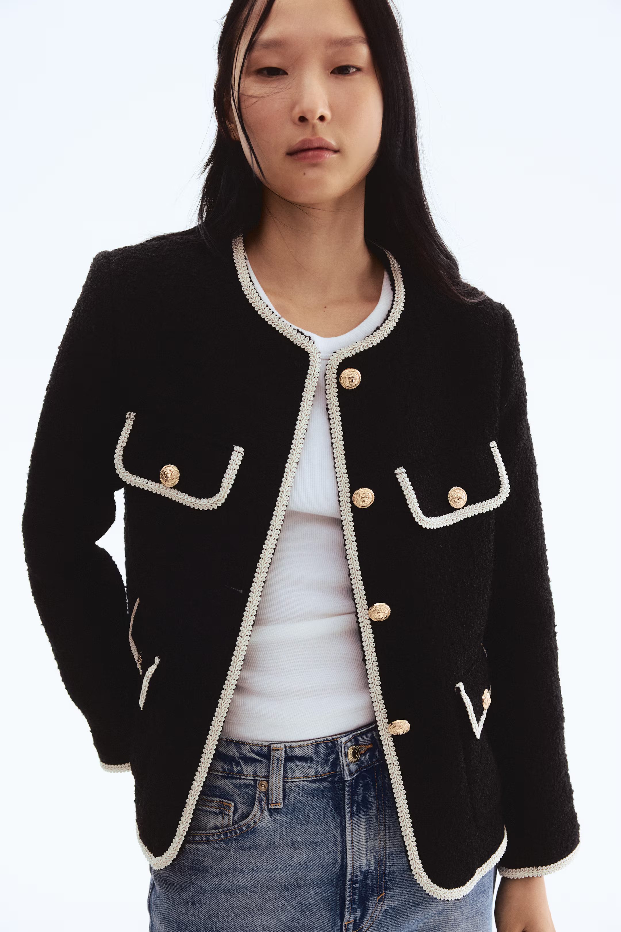 Boucléjacke | H&M (DE, AT, CH, NL, FI)