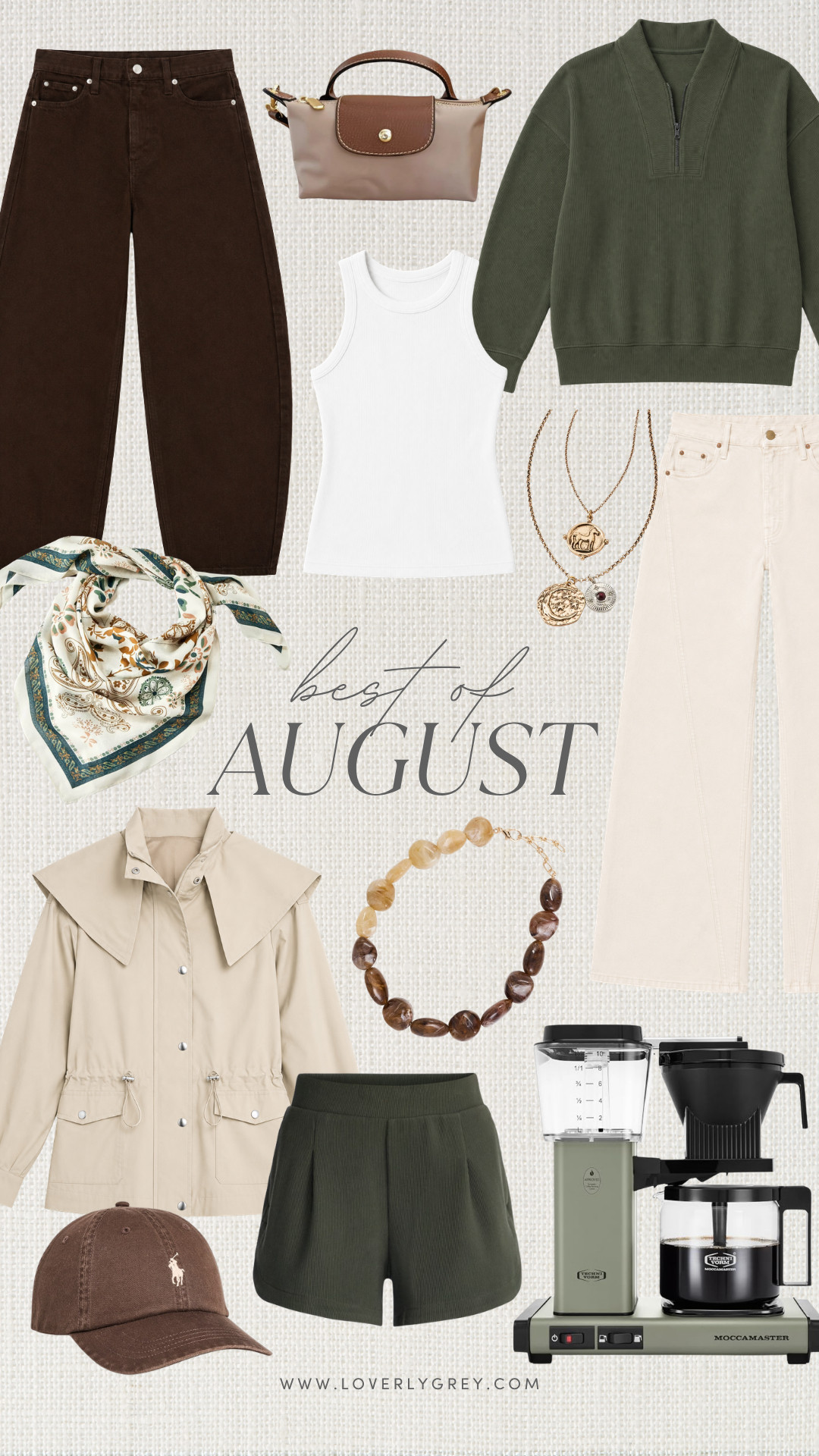 Some of the favorites from the last month! Clearly from the color palette you could say we are excited for fall 🤣

Loverly Grey, follower favorites, top sellers, matching set, lounge set, walmart, closet staples, brown jeans, fall finds, coffee maker, fall accessories 

 #LTKSeasonal