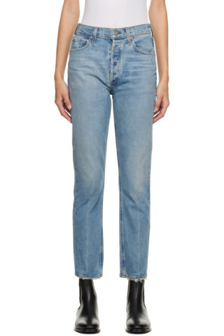 Citizens of Humanity - Blue Jolene Jeans | SSENSE
