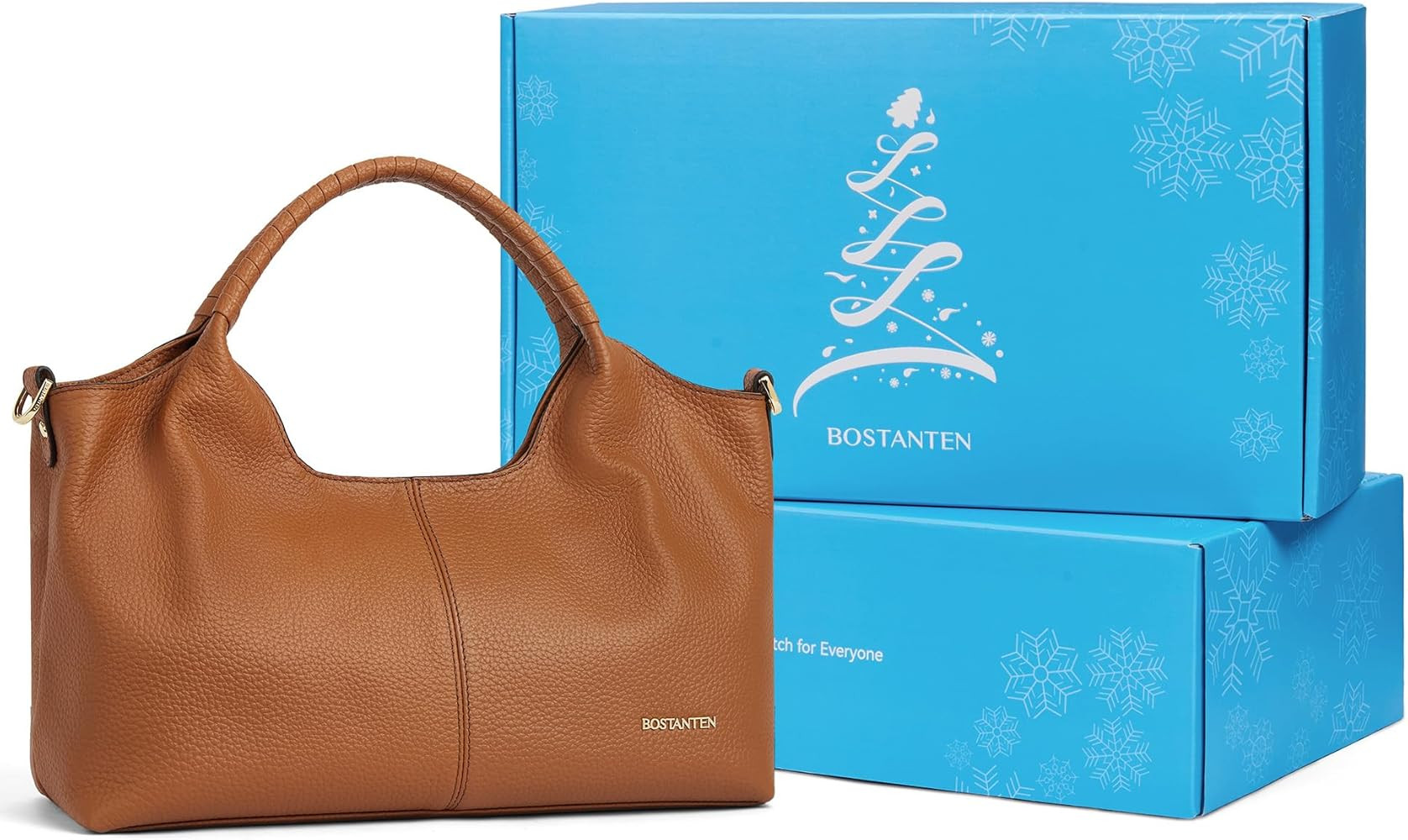 BOSTANTEN Genuine Leather Purses for Women Designer Handbags Crossbody Shoulder Bags Top Handle S... | Amazon (US)