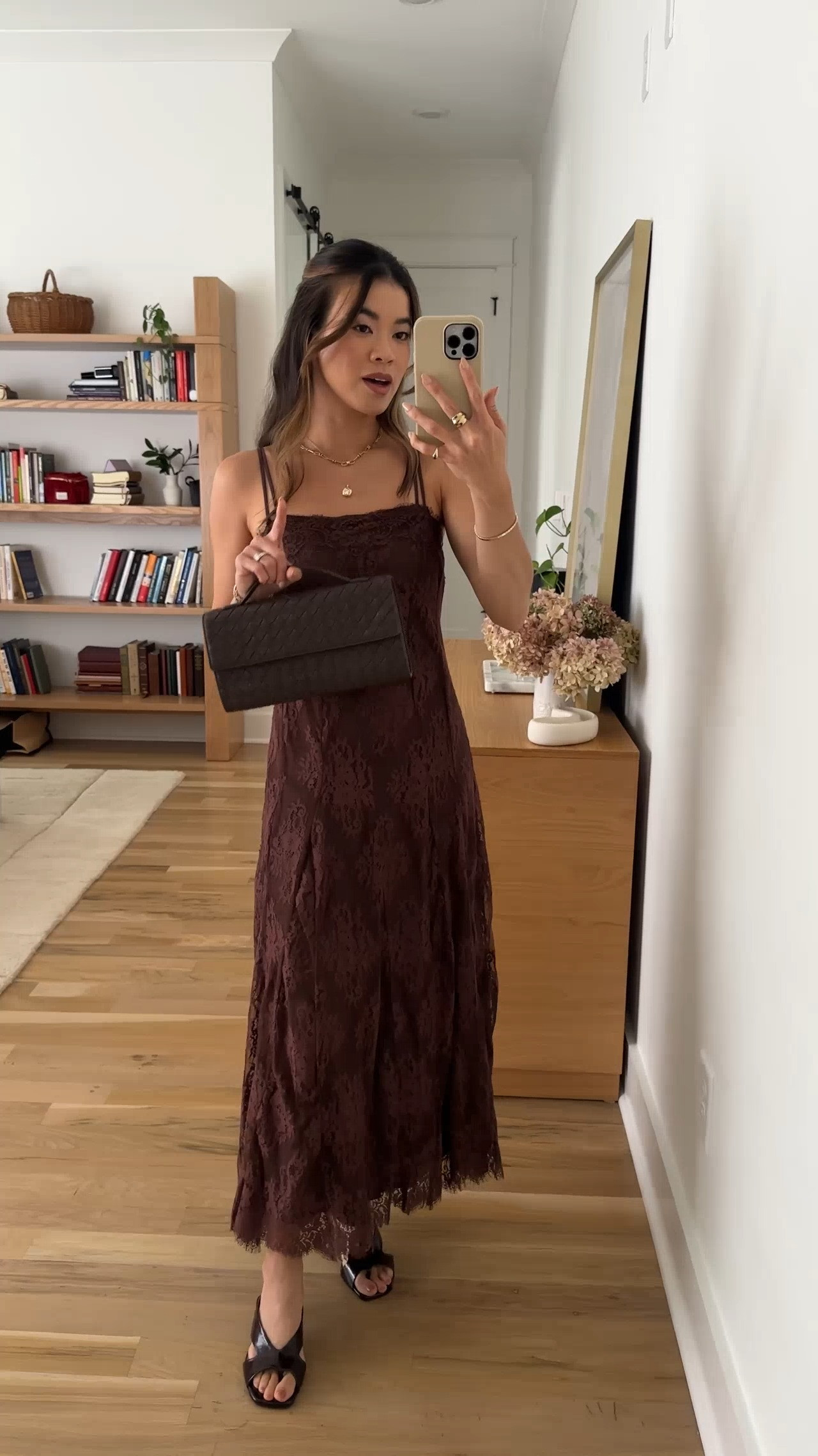 The lace details are stunning on this @abercrombie dress! 
Use my Abercrombie stackable discount code AFCHLOE for an additional 15% off. Be sure to shop the Abercrombie denim sale 25-50% off all jeans & 20% off almost everything else now until Aug 10th!

Sizing info:
-Abercrombie The A&F Bra-Free Convertible Maxi Dress (Size XS petite in Mahogany)


Petite style, petite fashion, mom outfit, mom style, petite dress, petite outfit ideas, petite outfits, best dress for petite, spring style, spring outfits, vacation outfits, summer outfits, fall dress, autumn dress, petite fall outfits, abercrombie dress, fall sale, Abercrombie sale, sale, fall wedding guest dress

Denim Promo: *Offer valid online only August 5, 2026 to August 10, 2026 in US/CA. Excludes clearance. Online price reflects discount.
Extra 20% Off: *Offer valid in stores and online August 5, 2026 to August 10, 2026 in US/CA. Exclusions apply as indicated. Online price reflects discount.
Promo Code: *Use code AFCHLOE to get an additional 15% off almost everything in stores and online at checkout from August 5, 2026 to August 10, 2026 in US/CA. Exclusions apply. See details online.

#LTKootd #LTKSaleAlert #LTKWedding