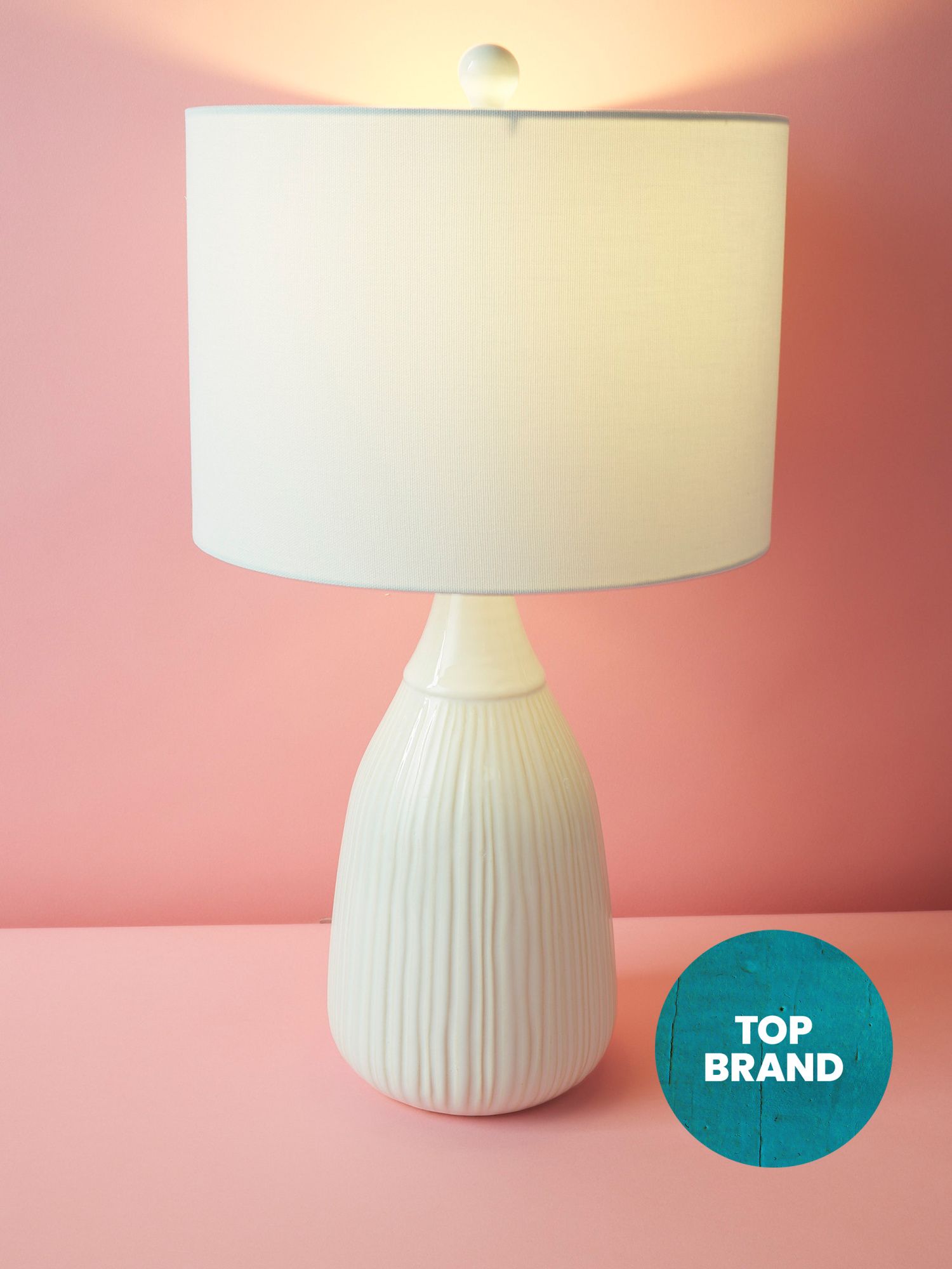24in Ceramic Reactive Glaze Finished Table Lamp | HomeGoods