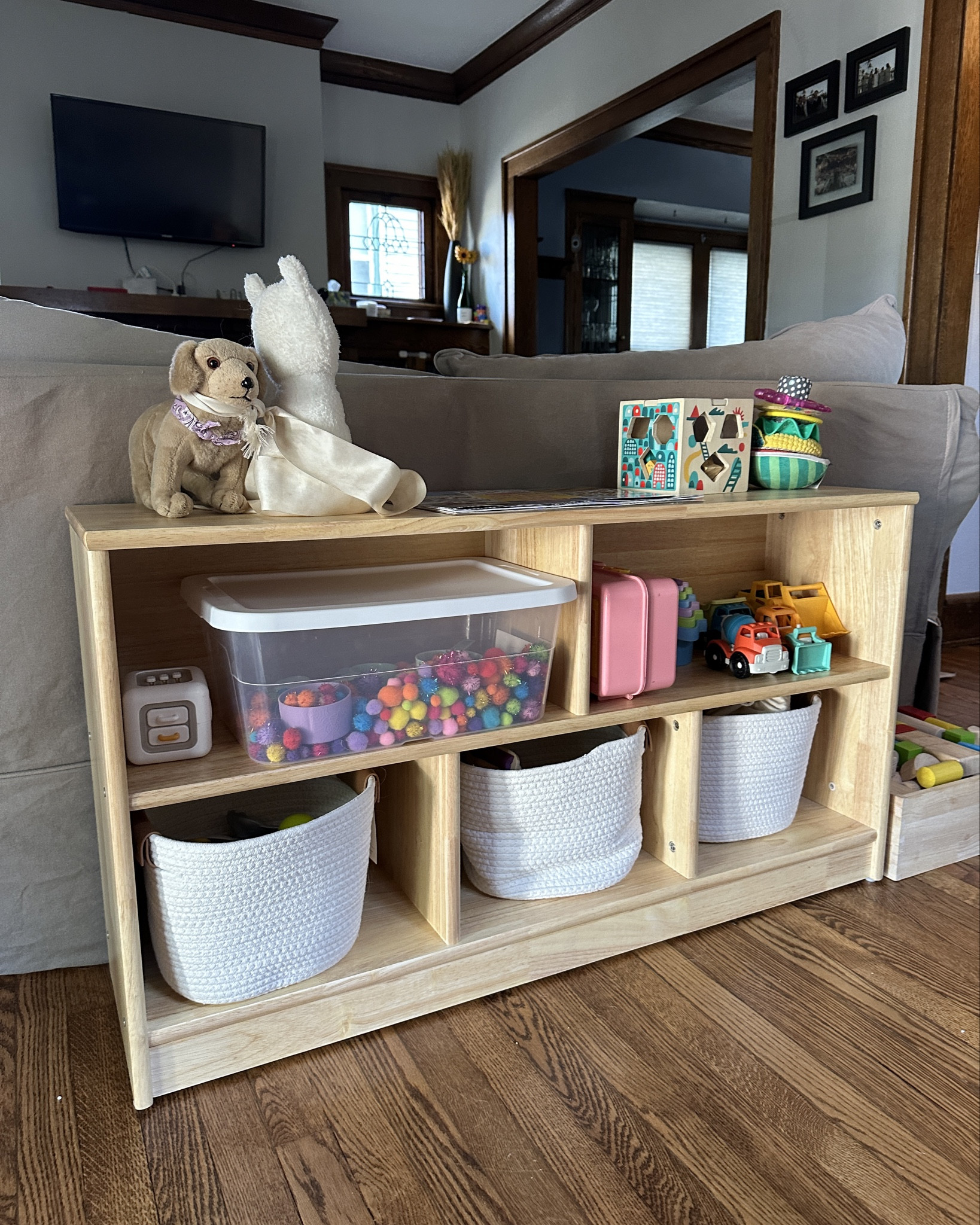 Working on our independent play with this new storage shelf for our toys it makes it easier to toy rotate, too! 

#LTKFamily #LTKKids #LTKHome