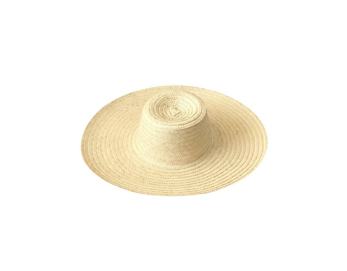 Brunna.co Rianna Palm Straw Hats in Natural Beige - Light beige | Macy's