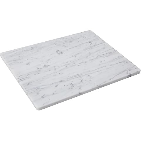 Koville Italian Carrara Marble Cutting Board for Kitchen, 16x20inch Extra Large Hand Crafted Marb... | Amazon (US)