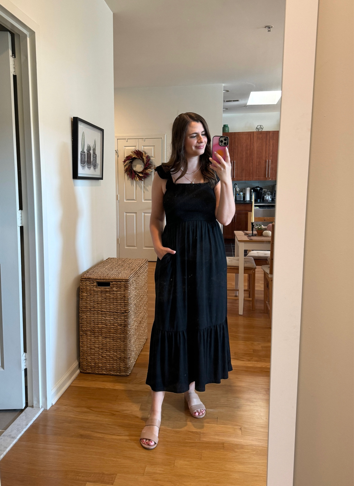 What I wore to my best friend’s engagement party!! Love this black dress from Amazon and paired it with some nude flats and a necklace from Lulus

#LTKStyleTip #LTKWedding #LTKFindsUnder100