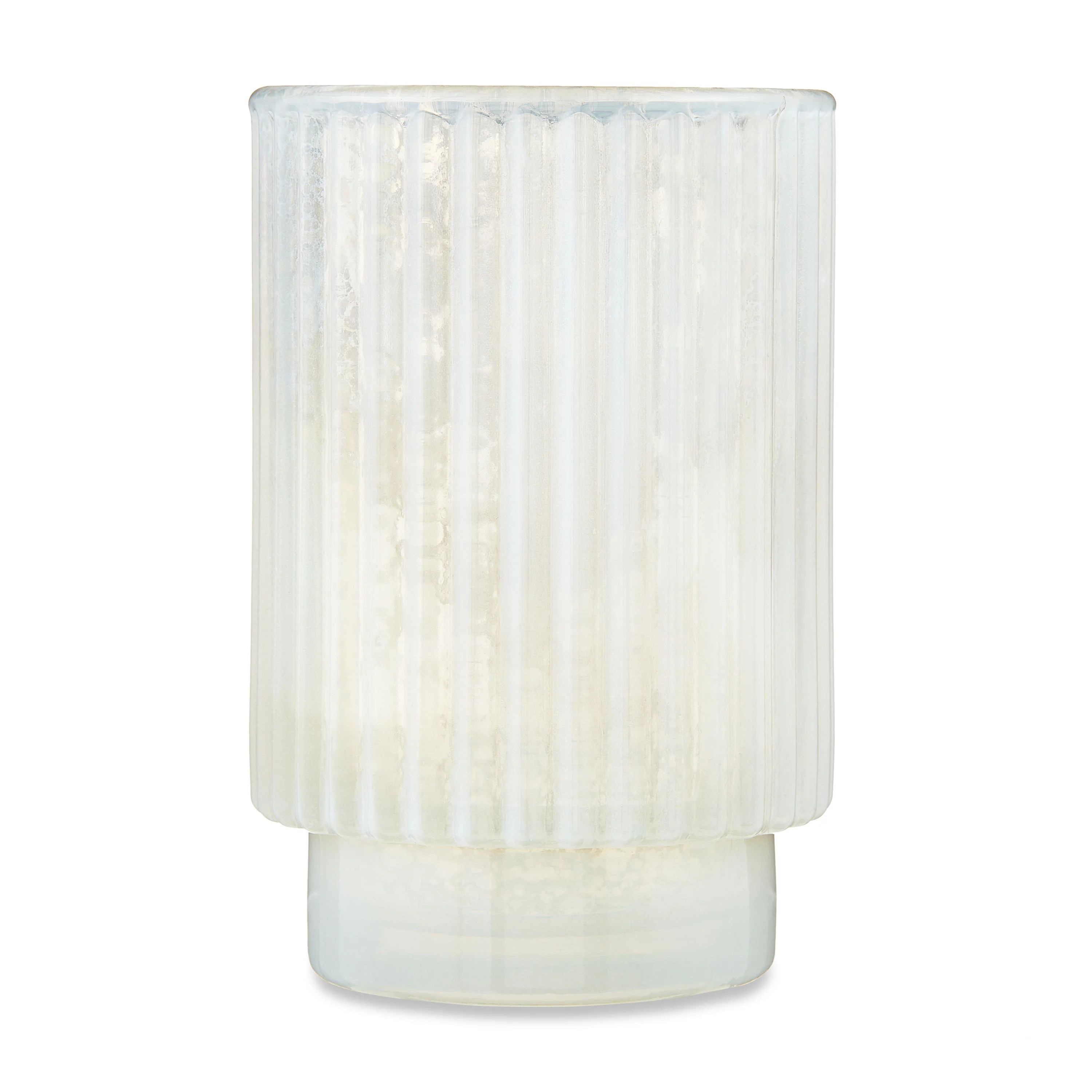 My Texas House White Ribbed Glass Votive, 5.12" | Walmart (US)