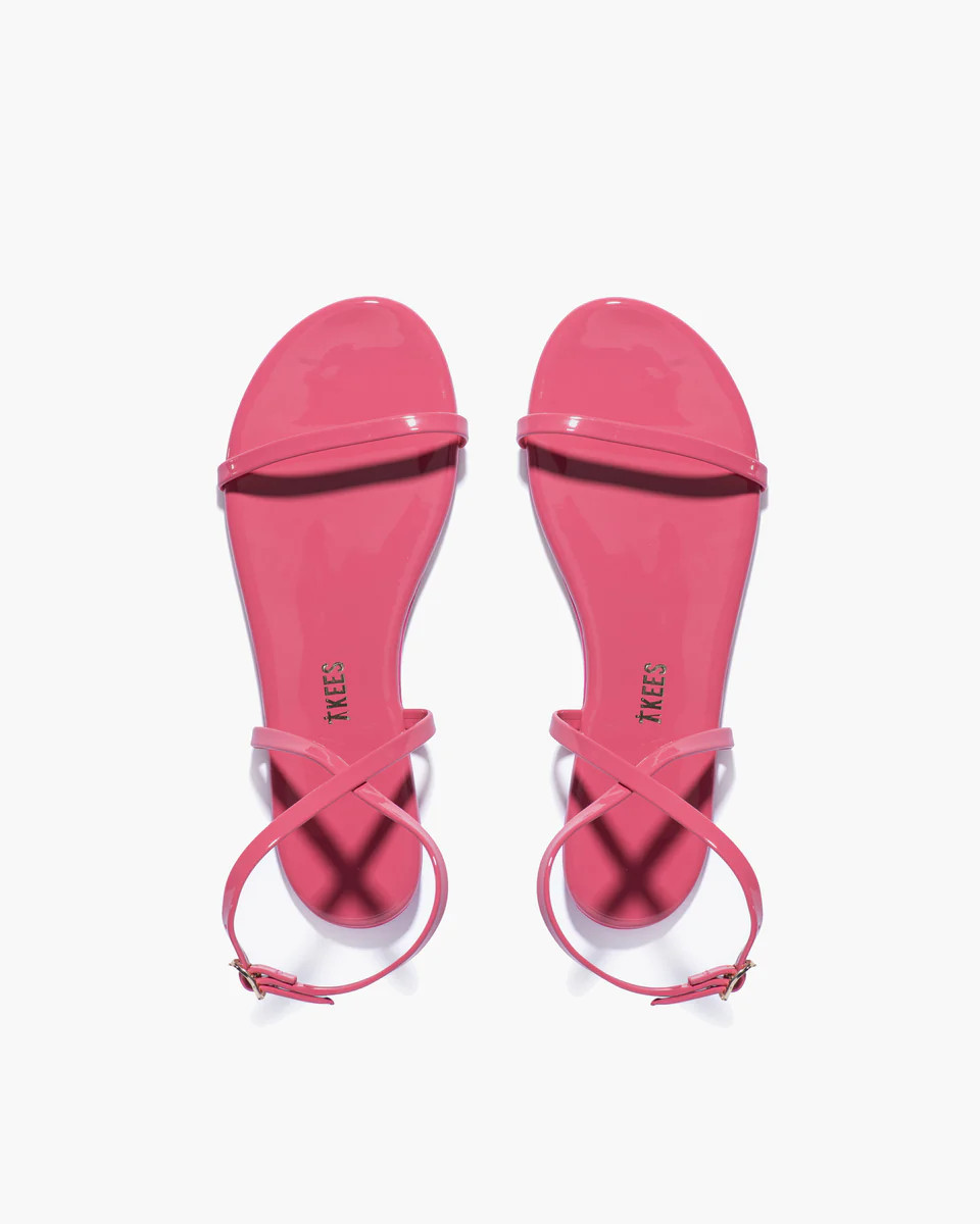 MJ Patent in Hot Pink| Women's Sandals | TKEES | TKEES