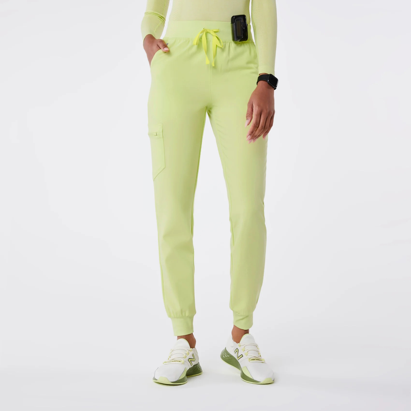 Women’s High Waisted Zamora Jogger Scrub Pants™ - Sea Mist · FIGS | FIGS