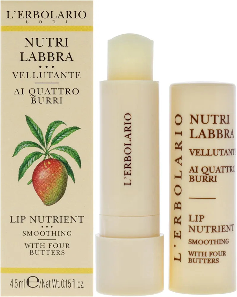 L'Erbolario Lip Nutrient - Smoothing Lip Stick with Four Butters - Softness and Suppleness for Li... | Amazon (US)