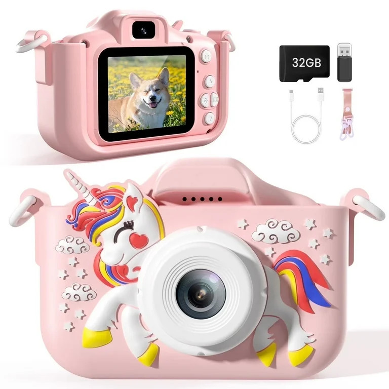 JoyStone Kids Camera Toys with 1080P Video for 3-12 Year Old, Chritmas Birthday Gifts for Kids, 3... | Walmart (US)